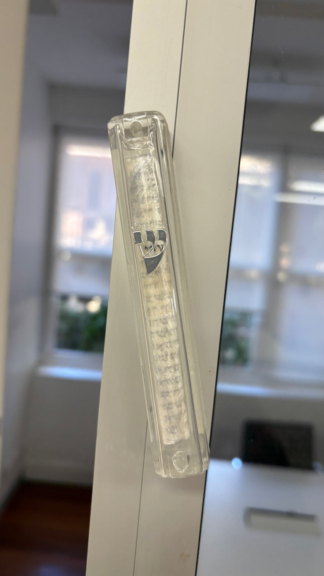 Mezuzah Scroll + Clear Case